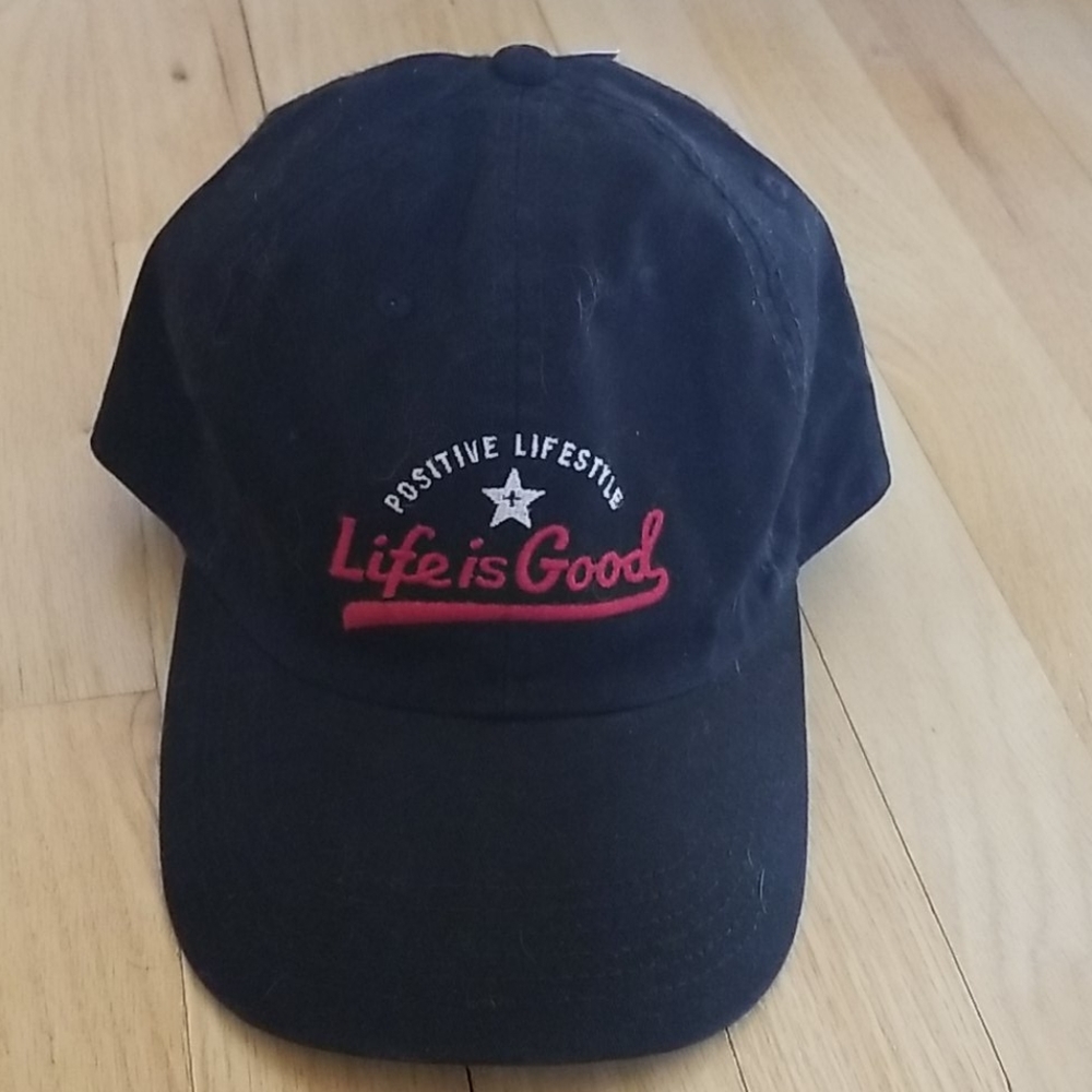 Life is Good baseball cap hat